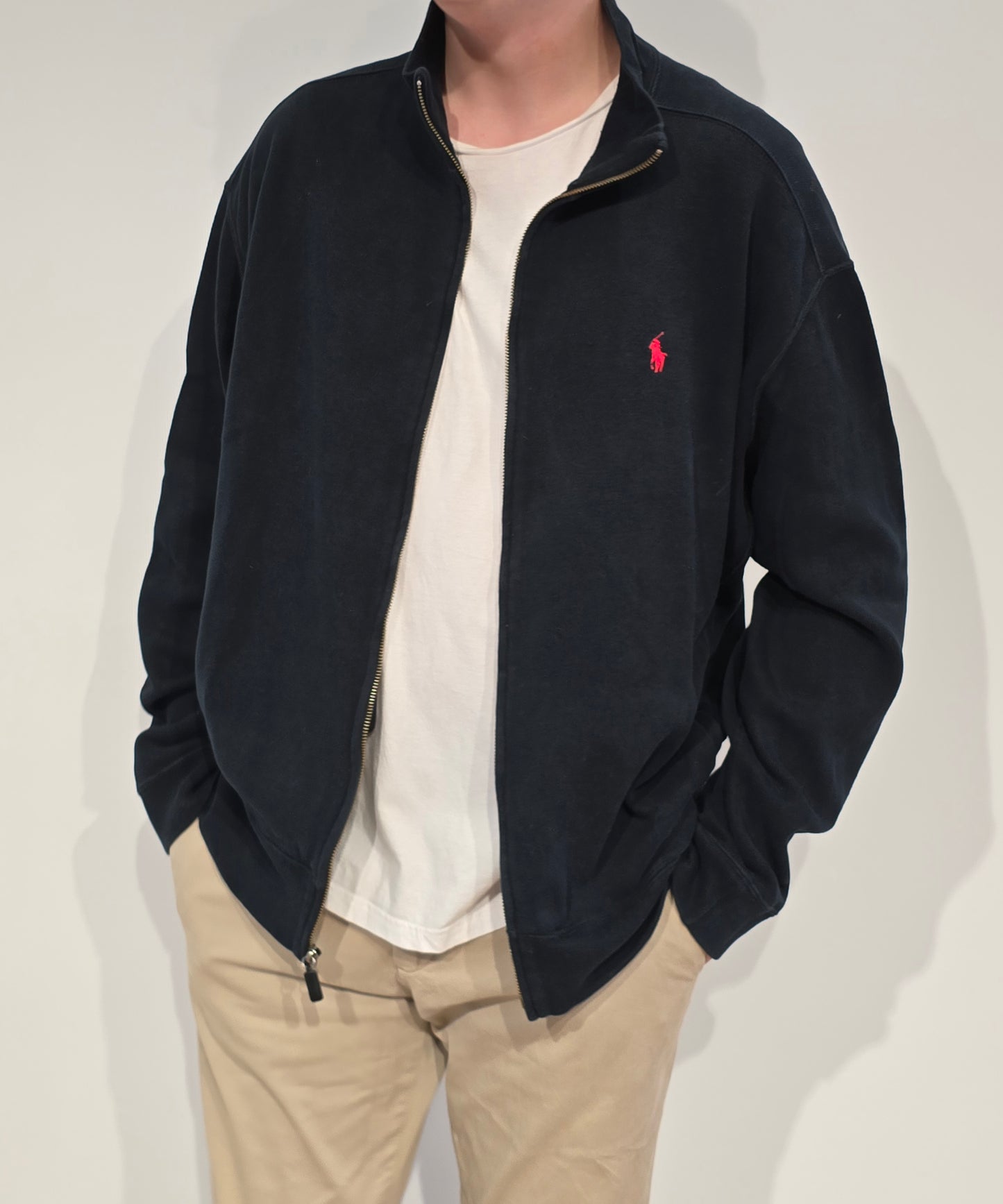 Veste en coton noir - XL