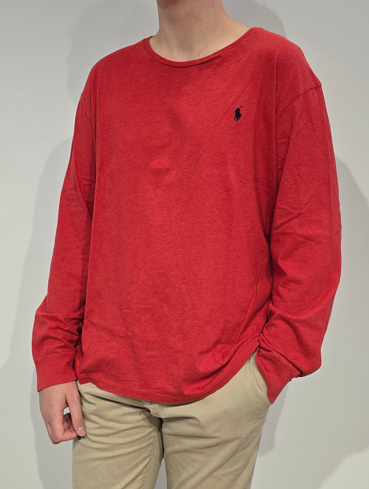 Tee-shirt en coton rouge - XXL