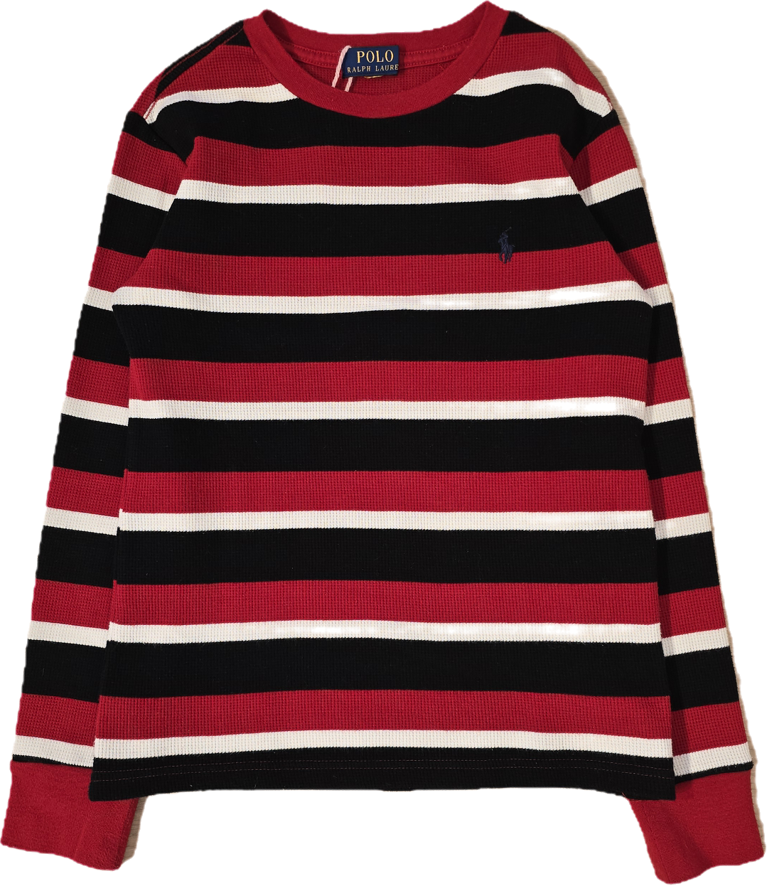 Pull en maille gaufrée à rayures - XS