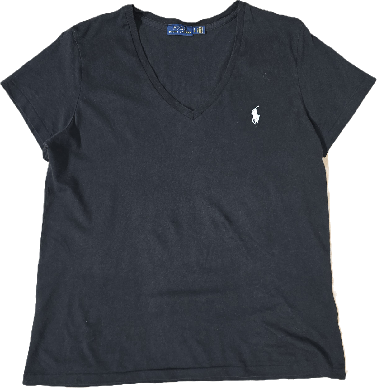 Tee-shirt en coton noir - M/L