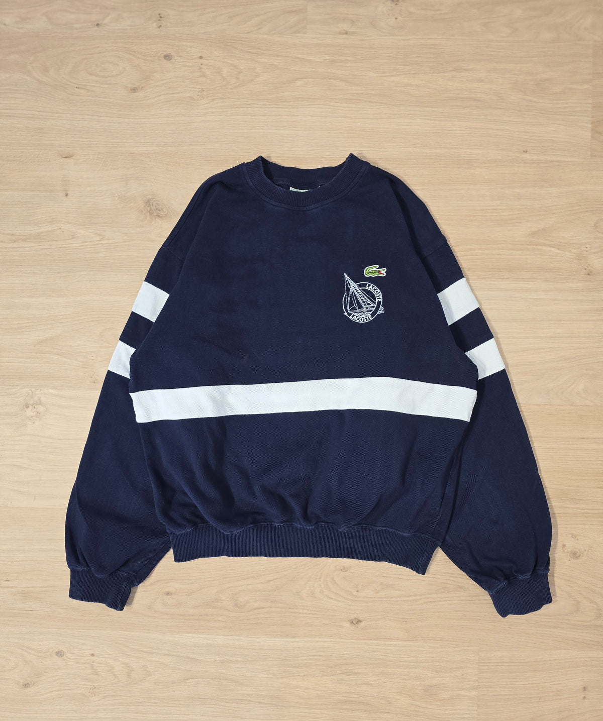 Sweat bleu marine des années 80' Fabriqué en France - S