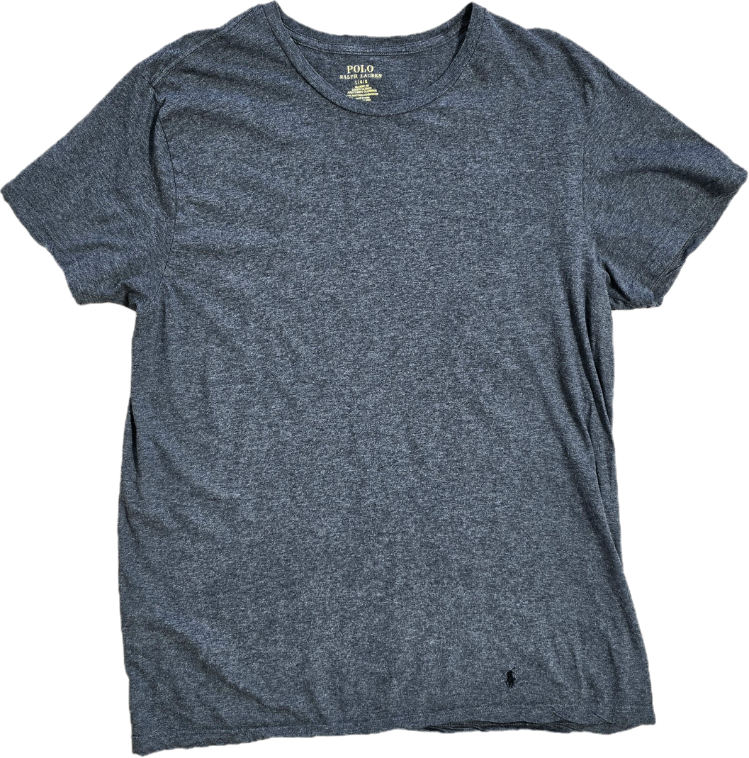 Tee-shirt en coton gris foncé - L