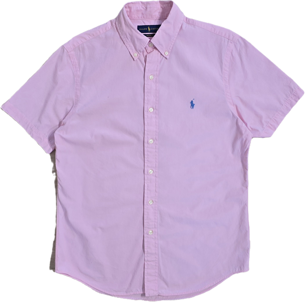 Chemise en coton rose - M