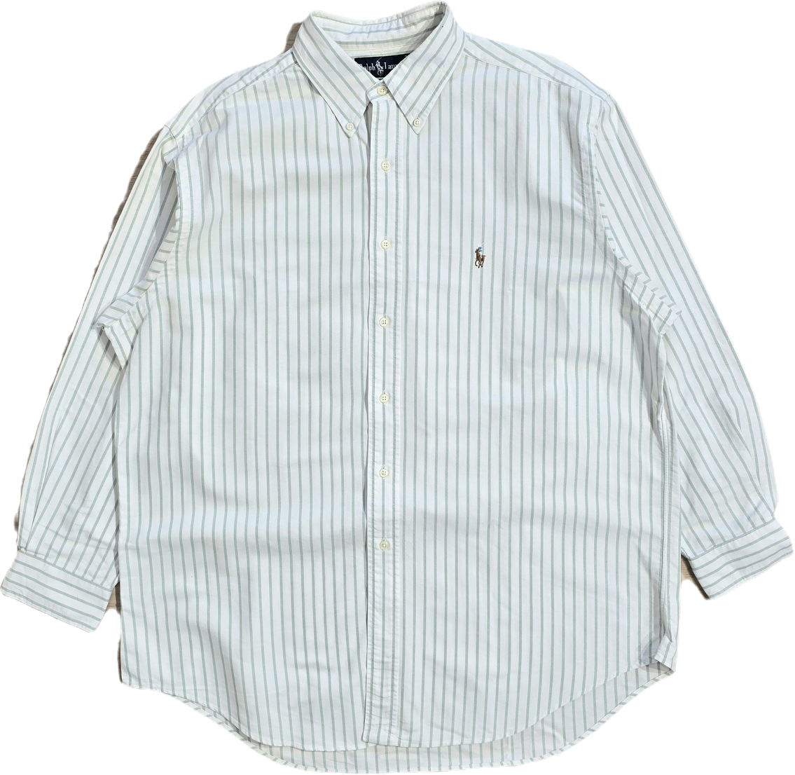 Chemise en coton à rayures - XL