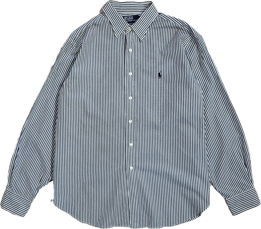 Chemise en coton à rayures - XL