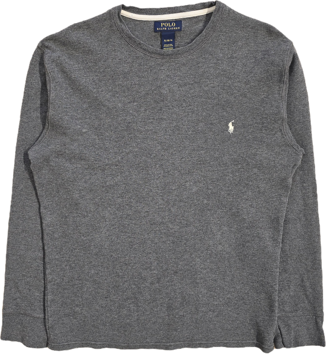Pull léger en coton gris - XL