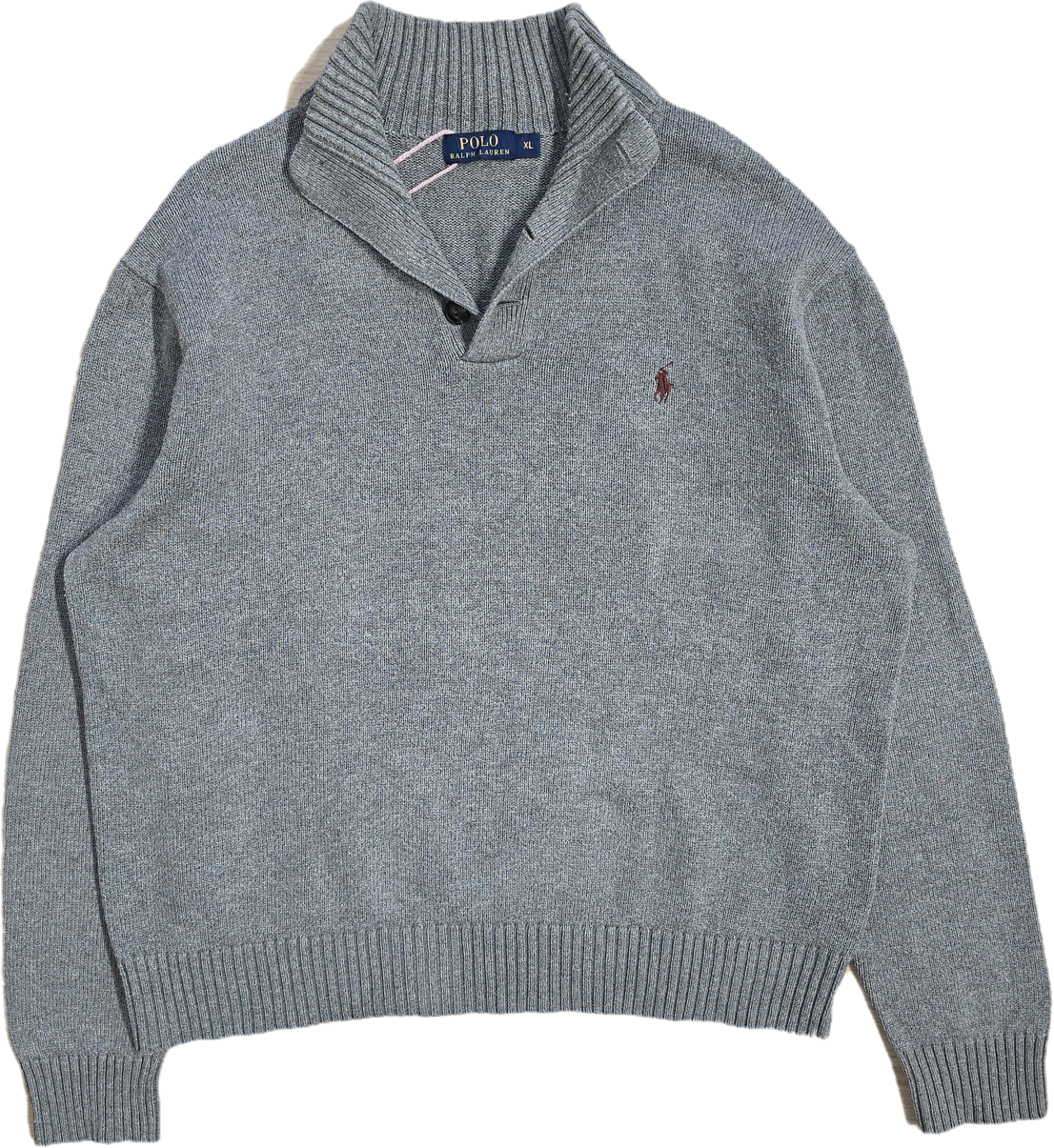 Pull en coton gris - XL