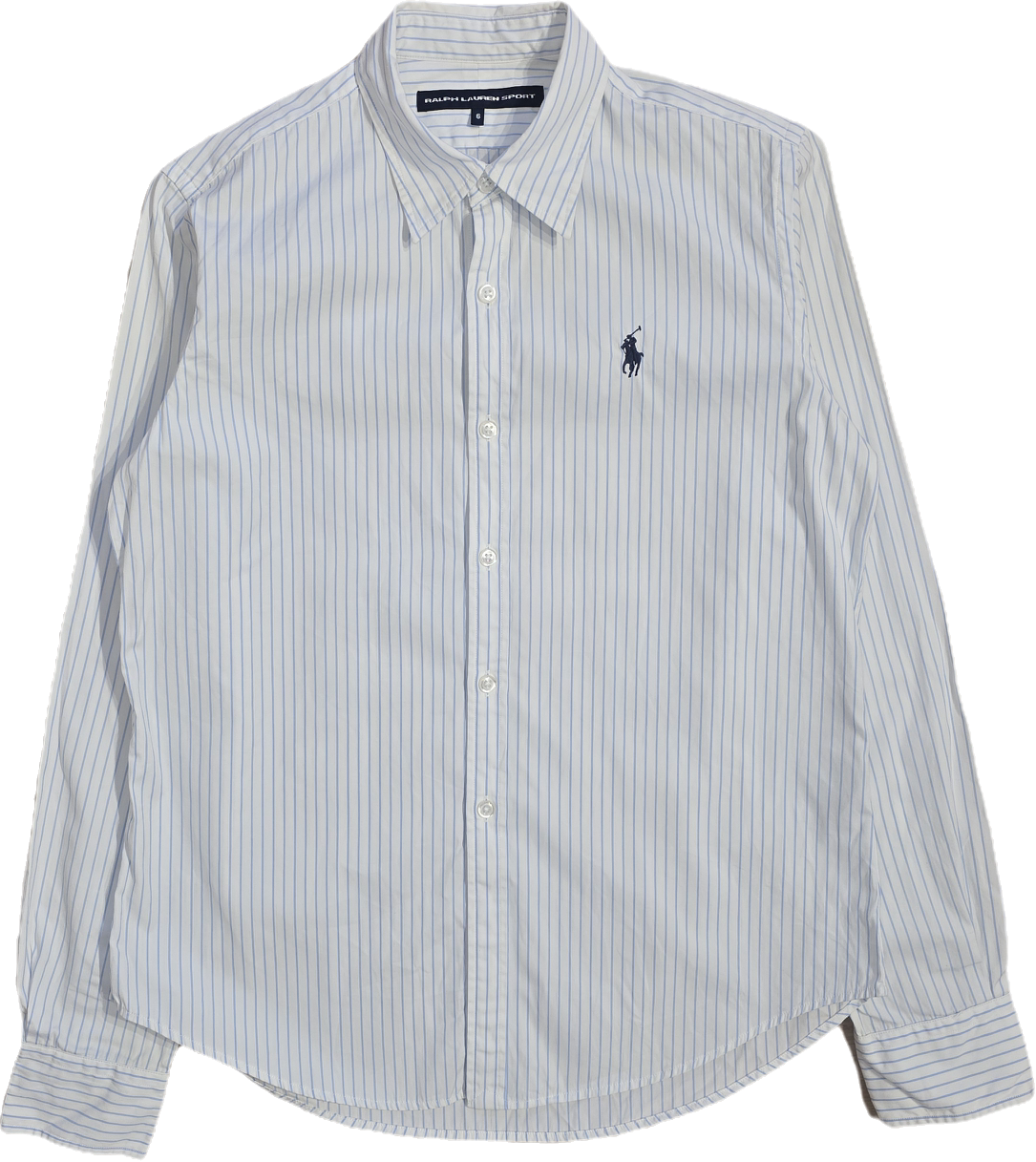 Chemise en coton blanc à rayures - XS/S