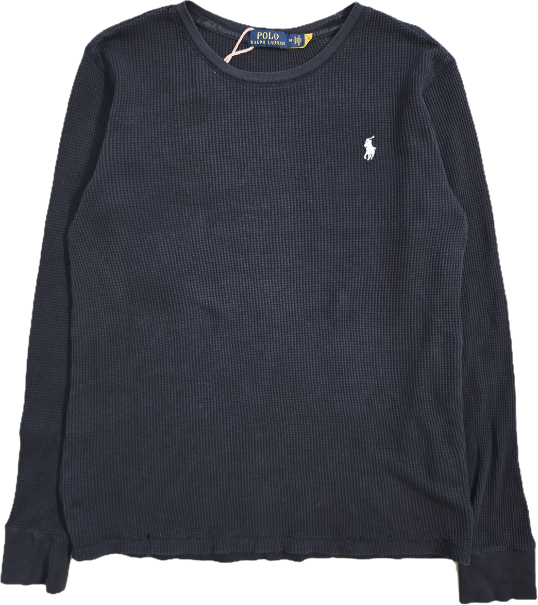 Pull léger en coton marine - M
