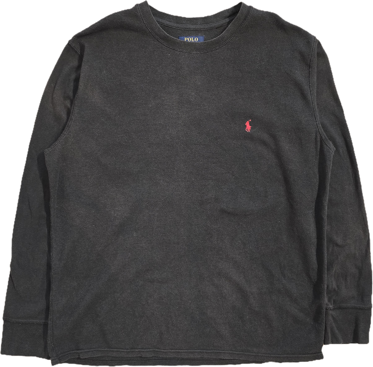 Pull léger en coton noir - XL