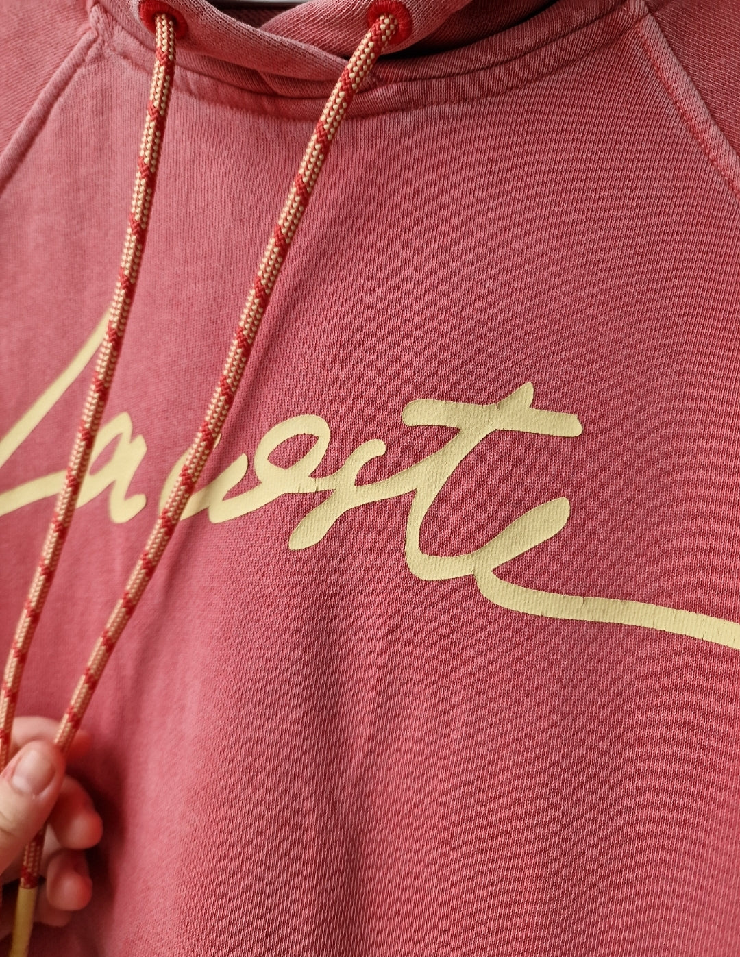 Sweat à capuche saumon imprimé - XS/34