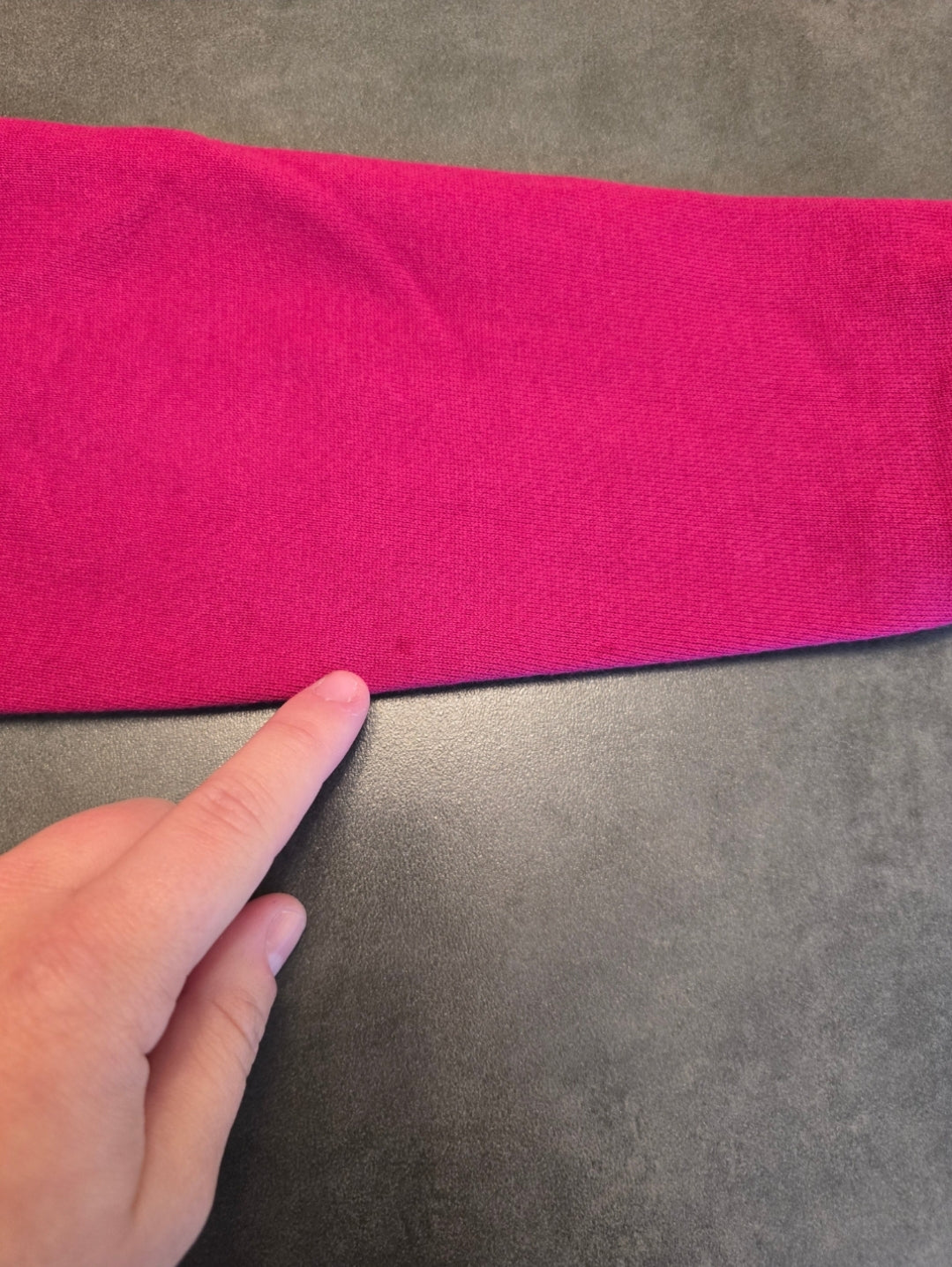 Sweat rose fushia big logo collection Live - XS/34