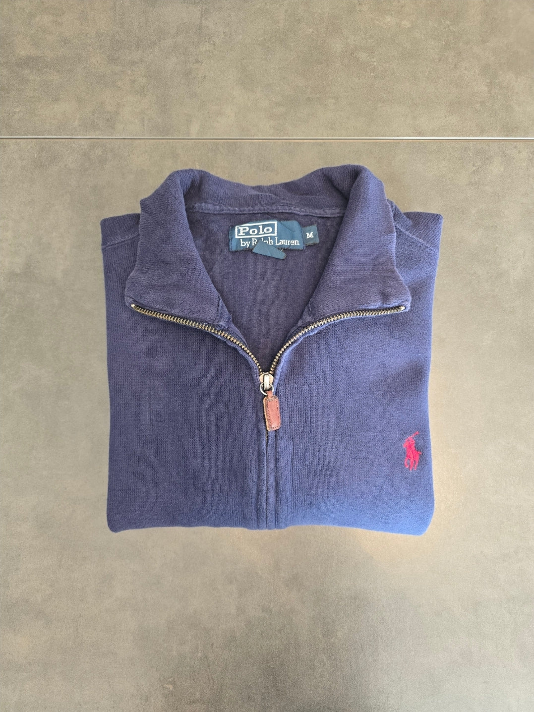 Veste en coton doux bleu marine - L femme / M homme