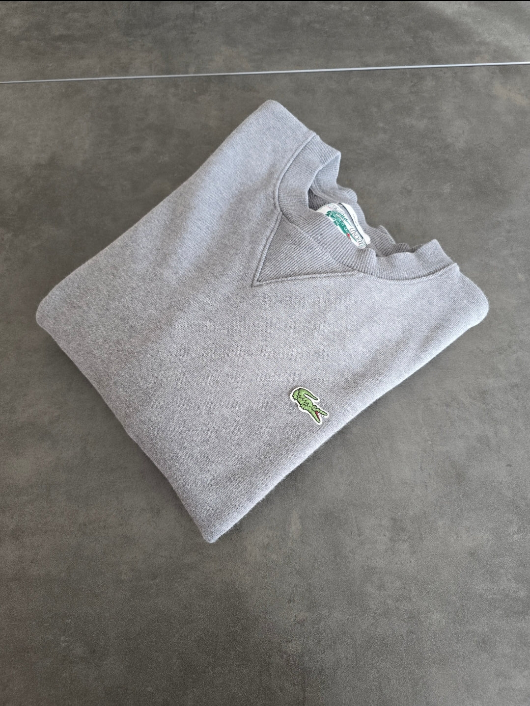 Sweat collection classique Lacoste gris - XS/S