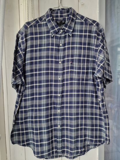 Chemise bleu à carreaux Ralph Lauren - L/40