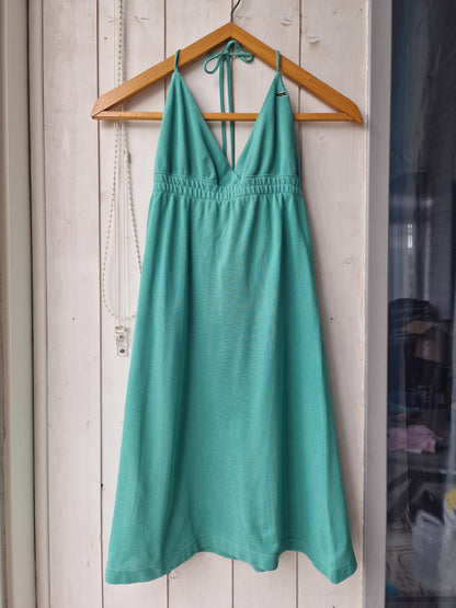 Robe turquoise dos nu Lacoste - S/36