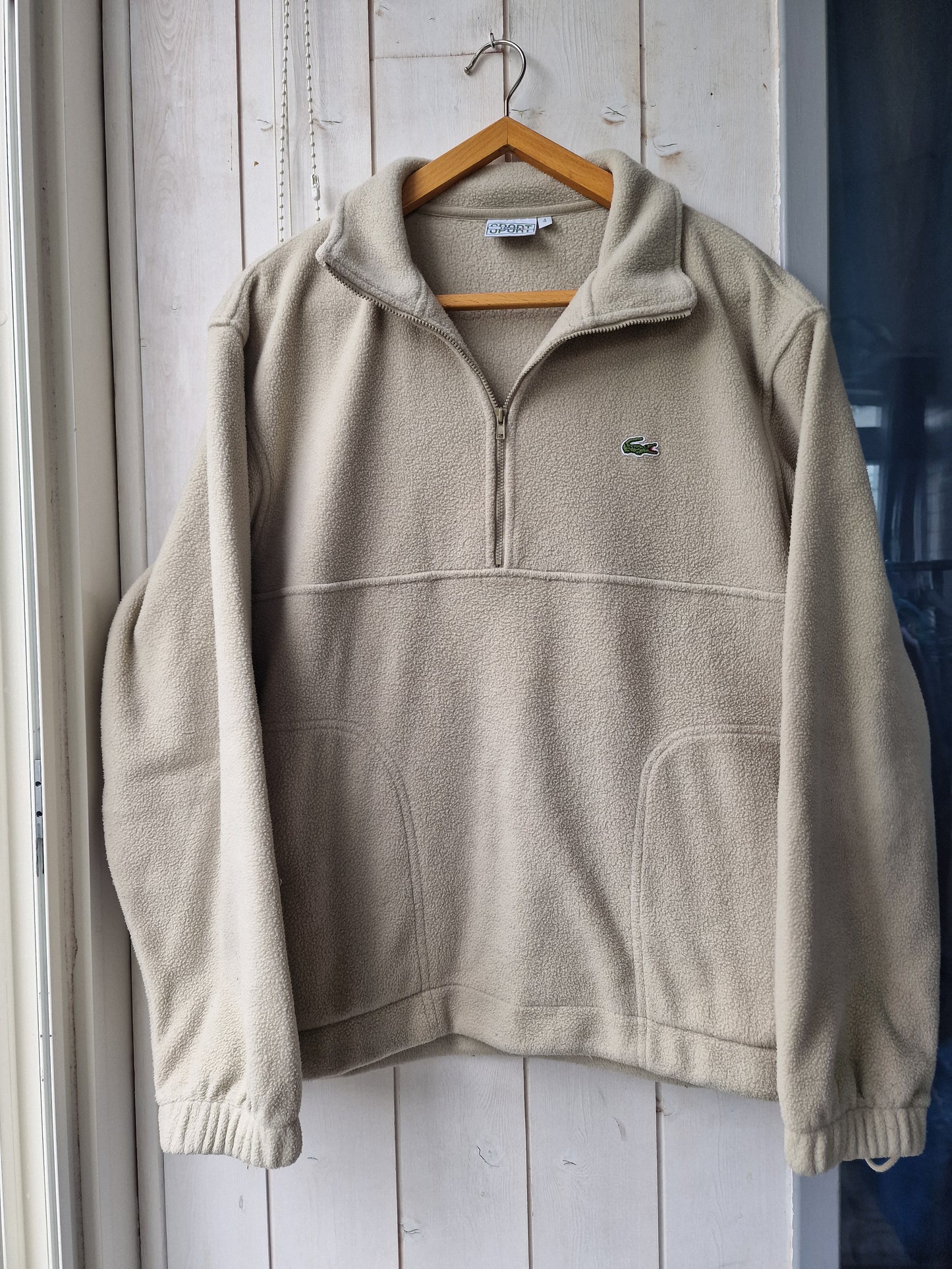 Pull camionneur polaire crème des années 90' - XL/42