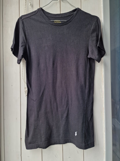 Tee-shirt noir Ralph Lauren - S/36