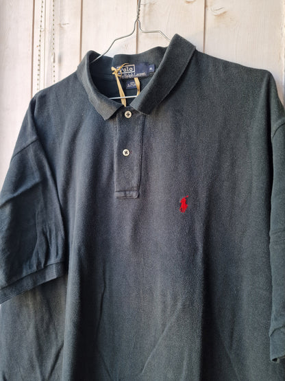 Polo noir Ralph Lauren - XL/42