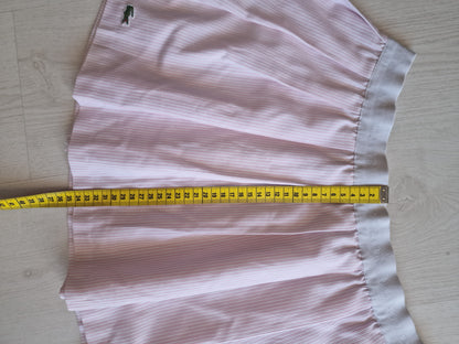 Jupe de tennis rose des années 90' Lacoste - M/38