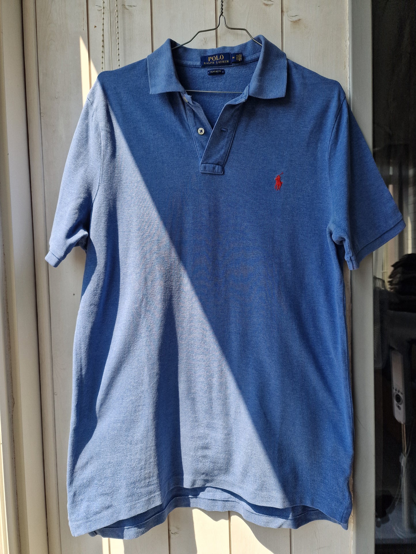 Polo bleu Ralph Lauren - M/38