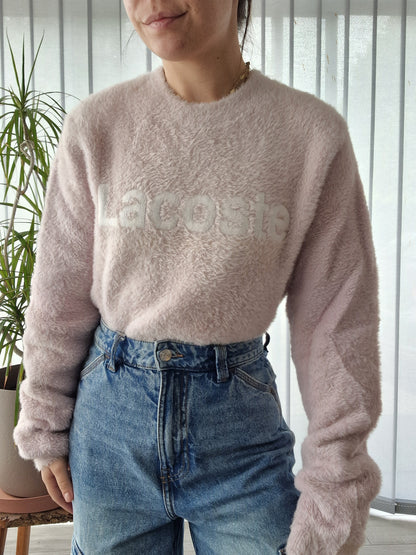 Pull rose en moumoute - L/XL