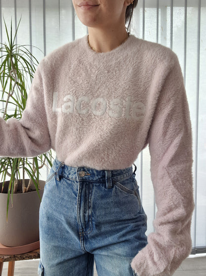 Pull rose en moumoute - L/XL