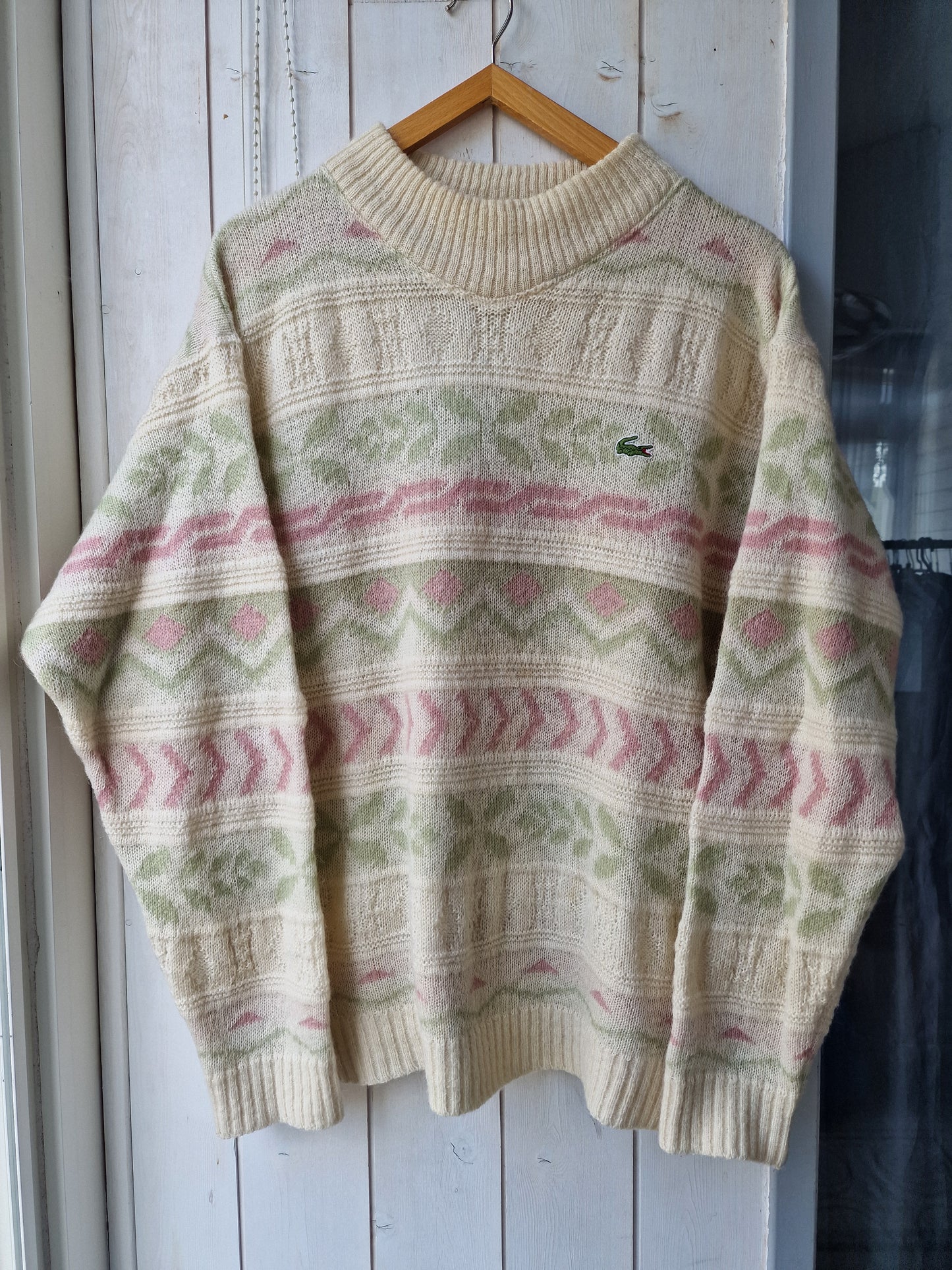 Pull en maille à motifs des années 80' - XL/XXL