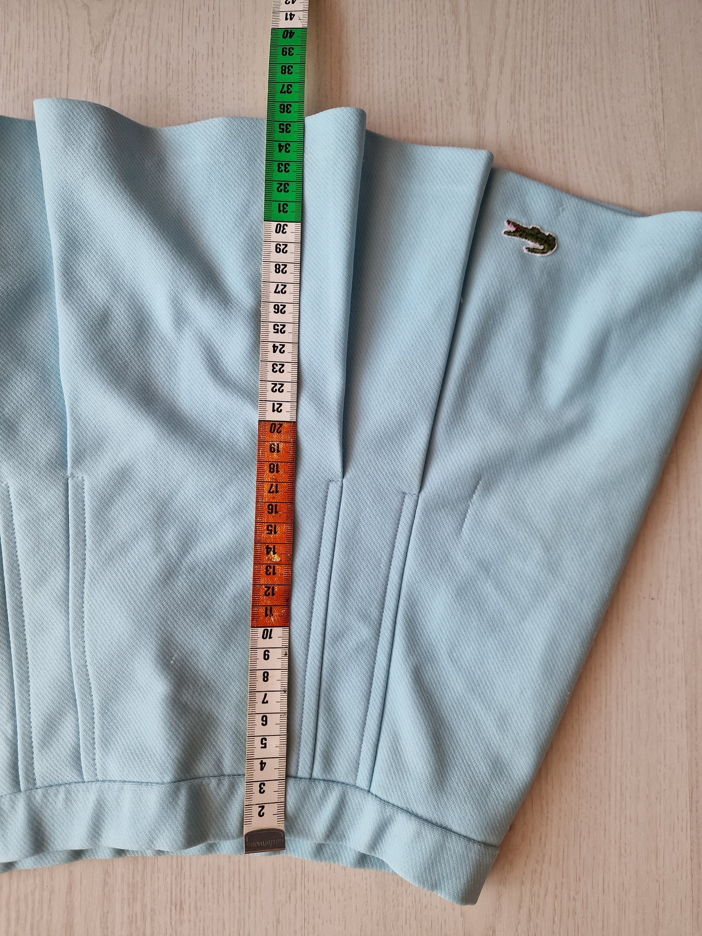 Jupe de tennis bleu des années 80' Lacoste - XS/34