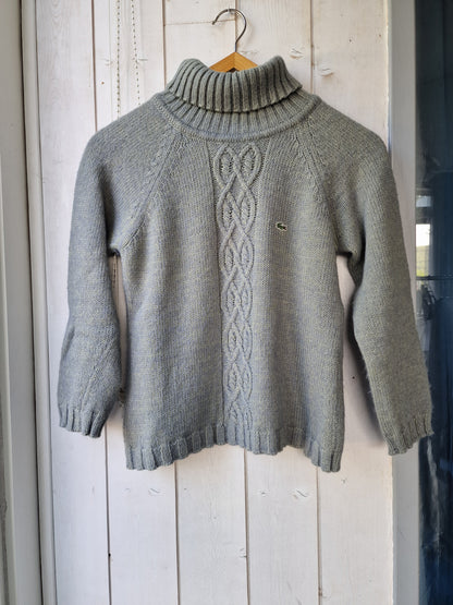 Pull col roulé en maille épaisse des années 80' - XS/34