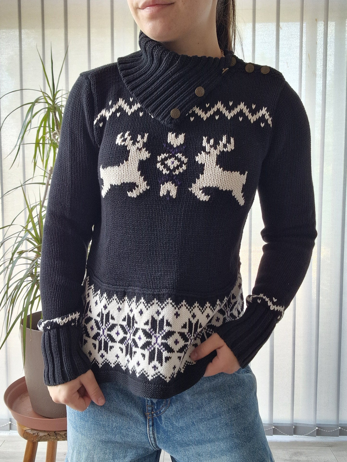 Pull en maille de Noël - XS/34