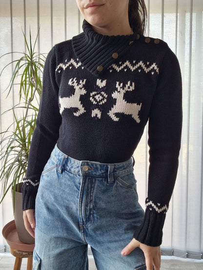 Pull en maille de Noël - XS/34