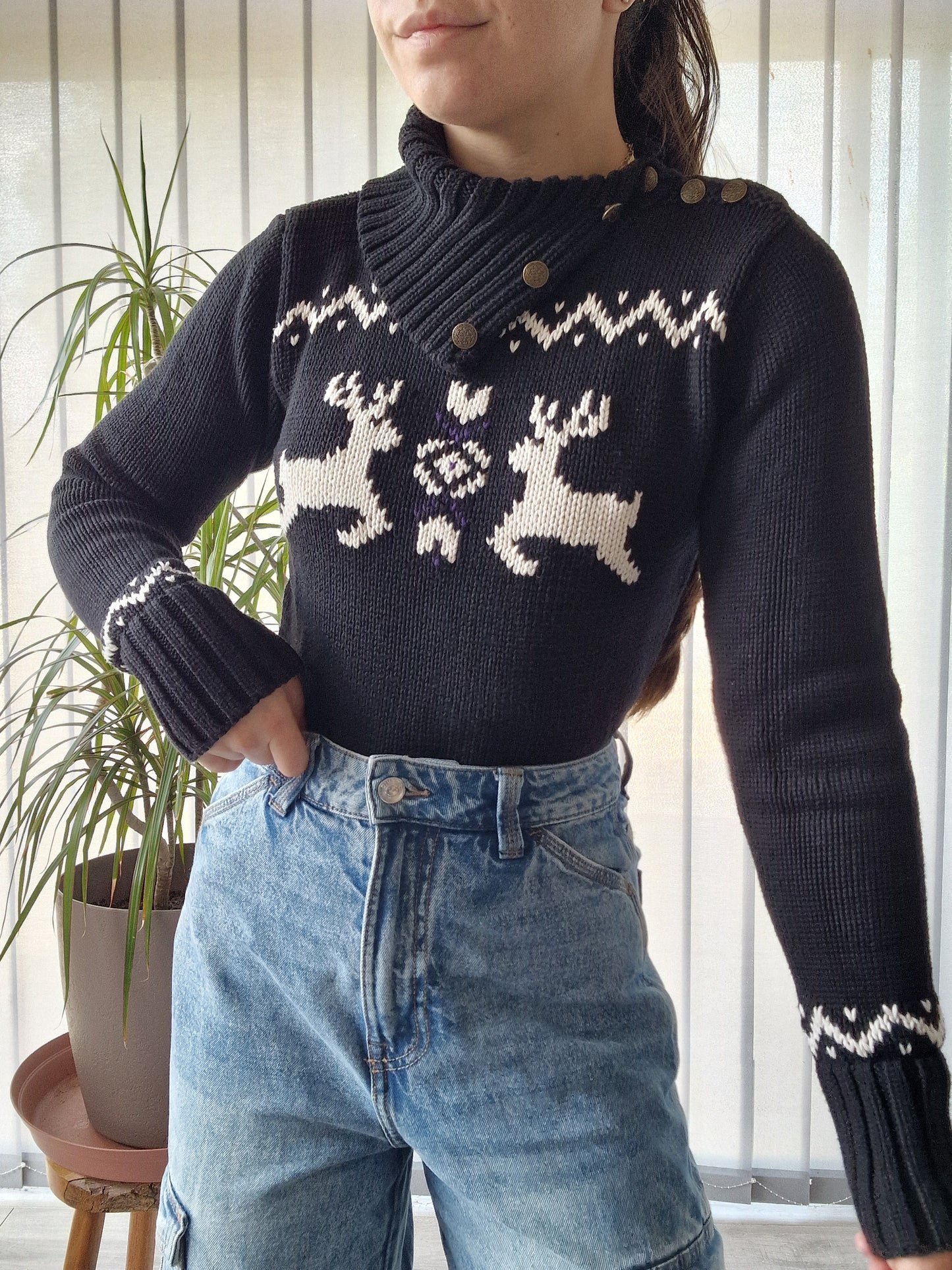 Pull en maille de Noël - XS/34