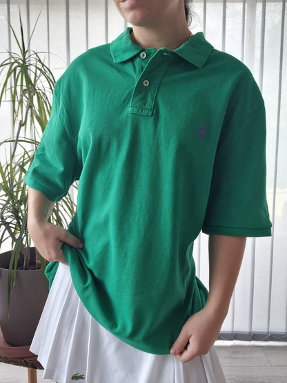 Polo MIXTE vert Ralph Lauren - XL/42