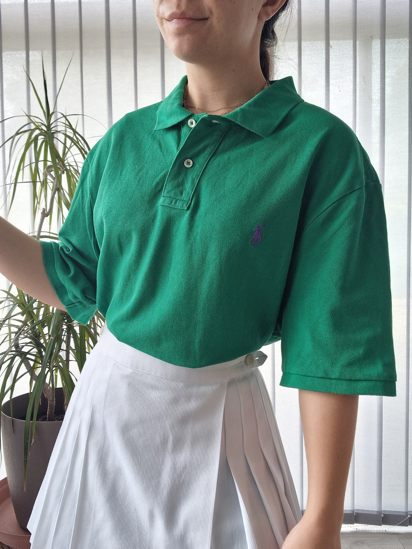 Polo MIXTE vert Ralph Lauren - XL/42