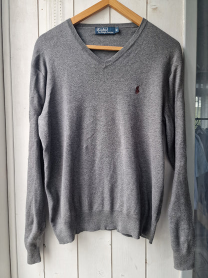 Pull col V gris - M/38