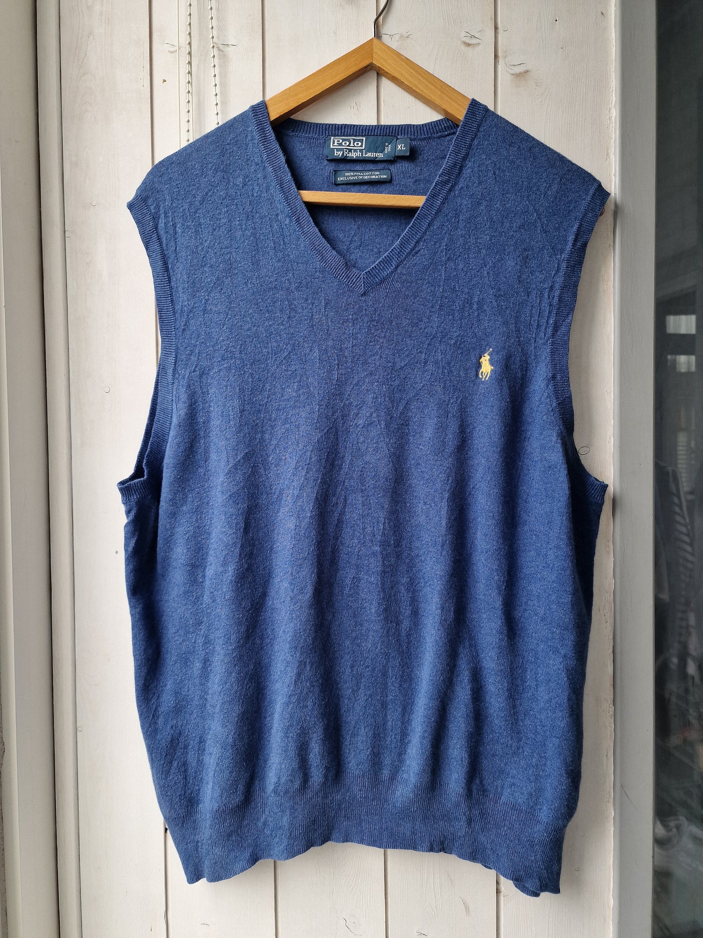 Pull sans manche bleu - XL/42