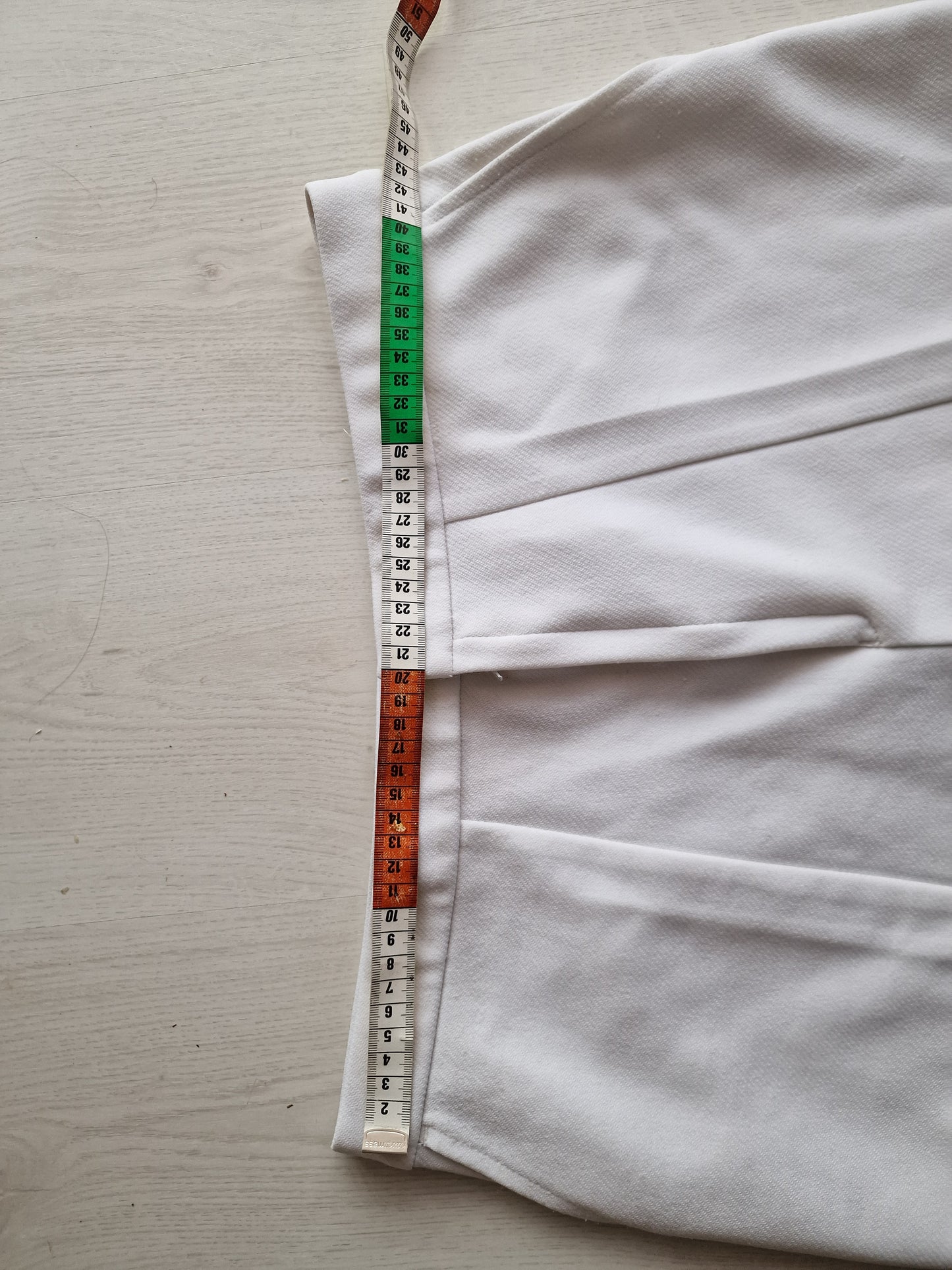 Short blanc des années 80' fabriqué en France Lacoste - XL/42