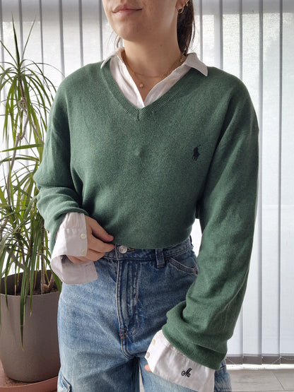 Pull col V vert - L/40