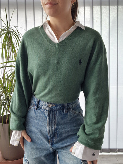 Pull col V vert - L/40