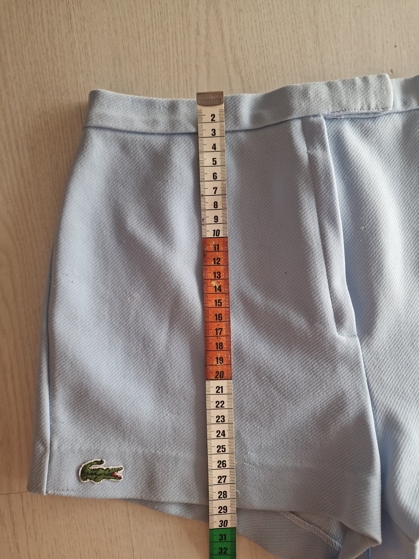 Short bleu des années 80' Lacoste - XS/34