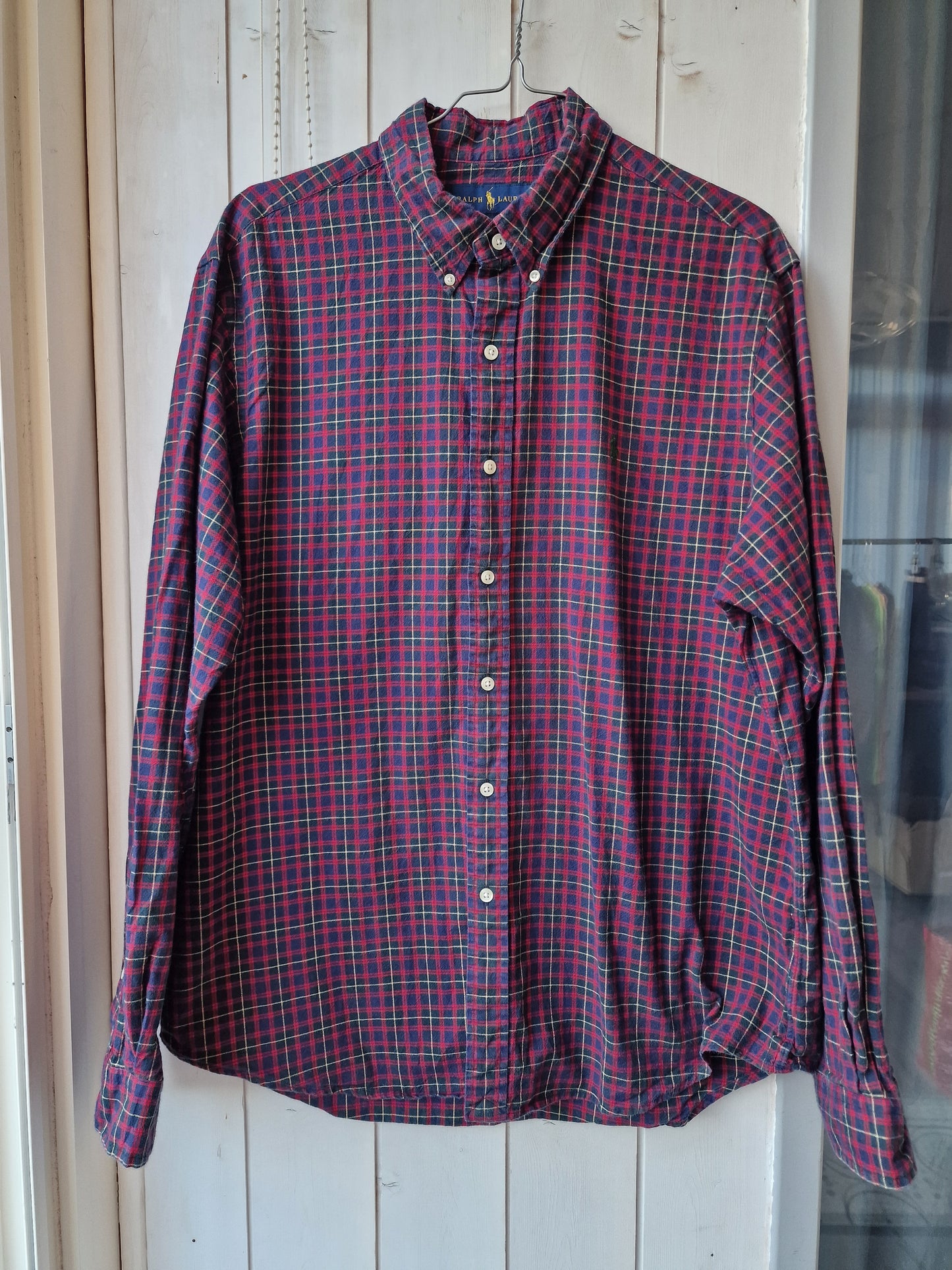 Chemise MIXTE à carreaux Ralph Lauren - XL/42