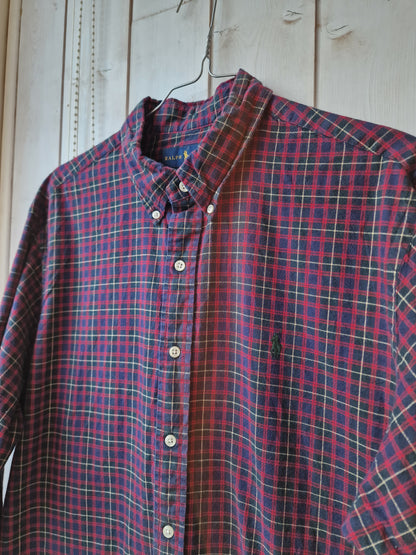 Chemise MIXTE à carreaux Ralph Lauren - XL/42