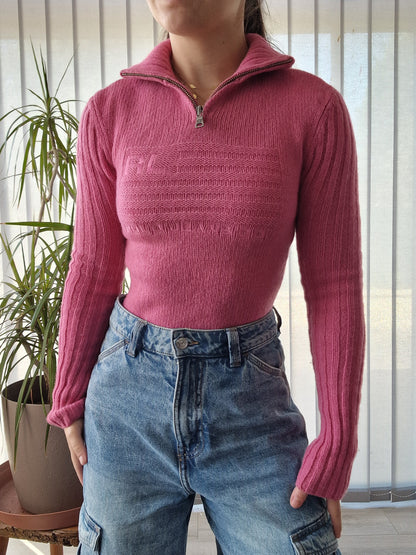 Pull camionneur rose - XS/34