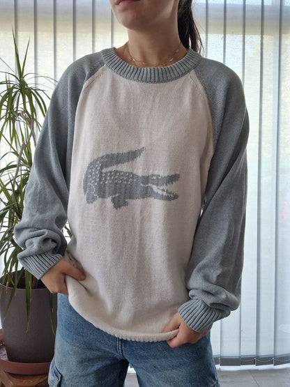 Pull bi-colore crocodile Lacoste - XL/42