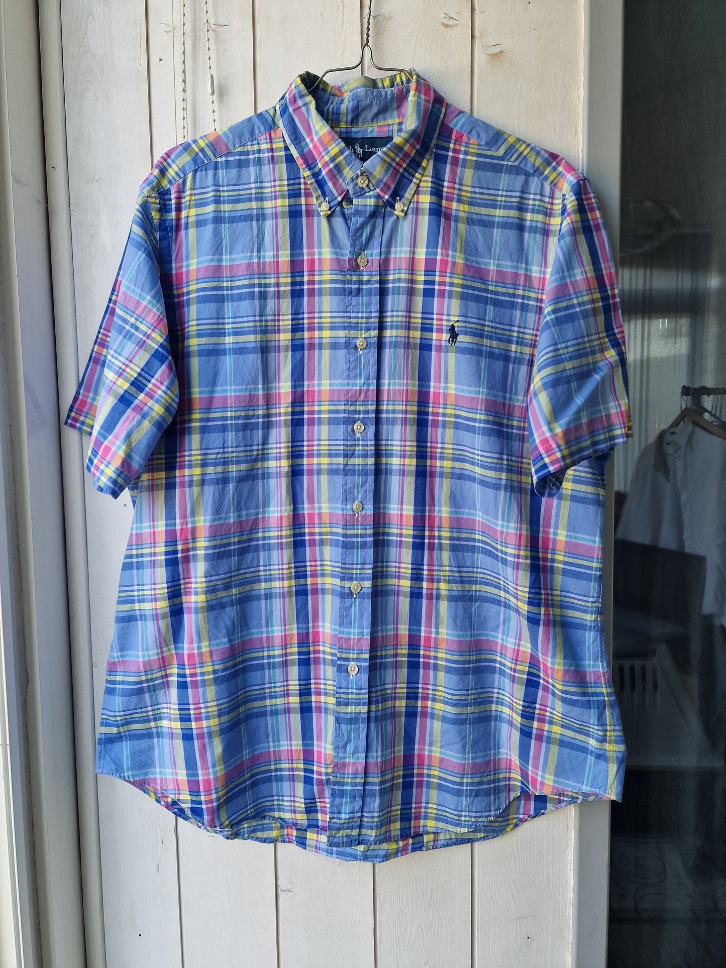 Chemise MIXTE à carreaux multicolore Ralph Lauren - L/40