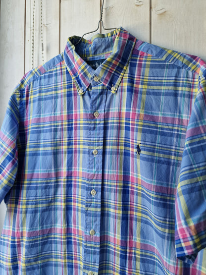 Chemise MIXTE à carreaux multicolore Ralph Lauren - L/40