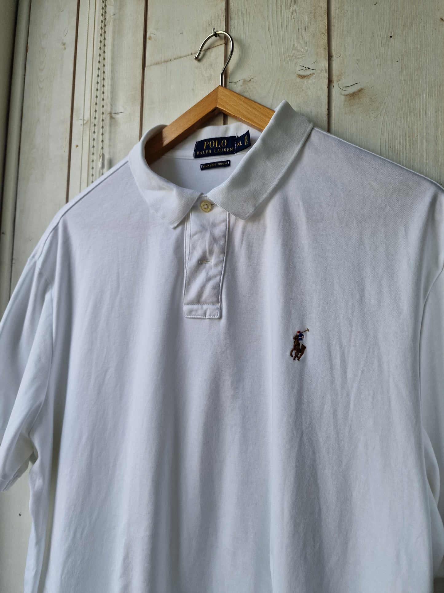 Polo MIXTE blanc - XL/42