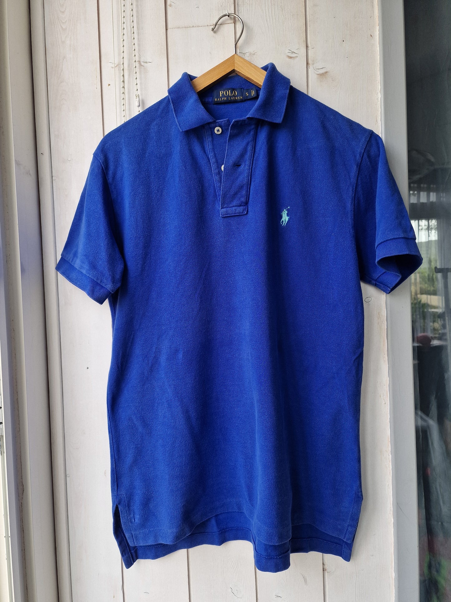 Polo bleu classique - S/36