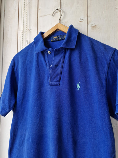 Polo bleu classique - S/36